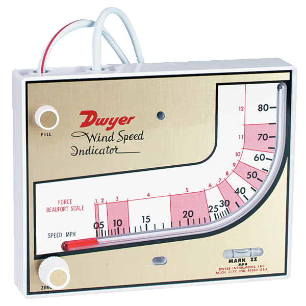 Dwyer Wind Speed Indicator, Series Mark II WSI